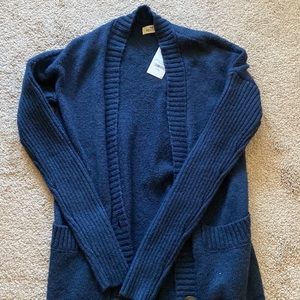 Hollister Navy Blue XS Cardigan